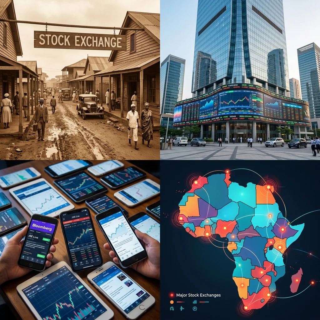 From Colonial Bourses to Digital Frontiers: The Untold Evolution of Sub-Saharan