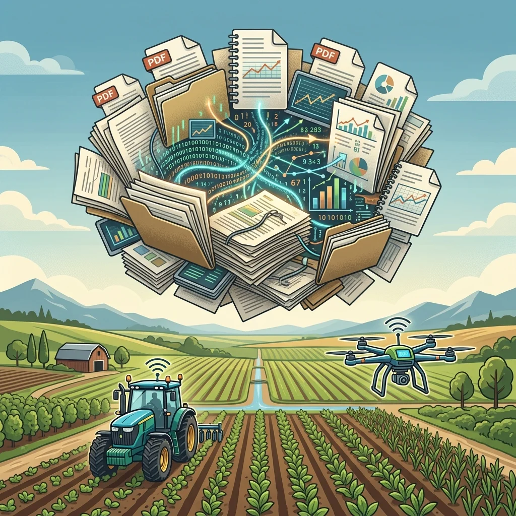 The Hidden Cost of Unreadable PDFs in Agriculture and Resource Management